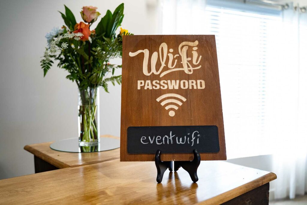 Wifi Password sign