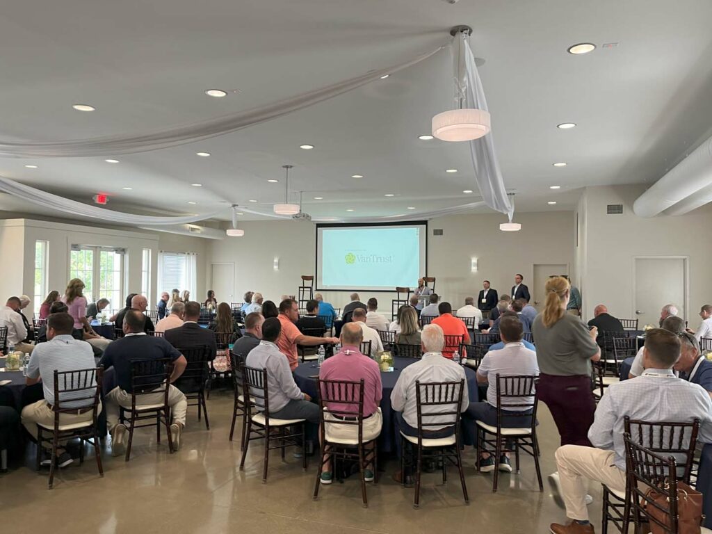 presenting at Albany conference center