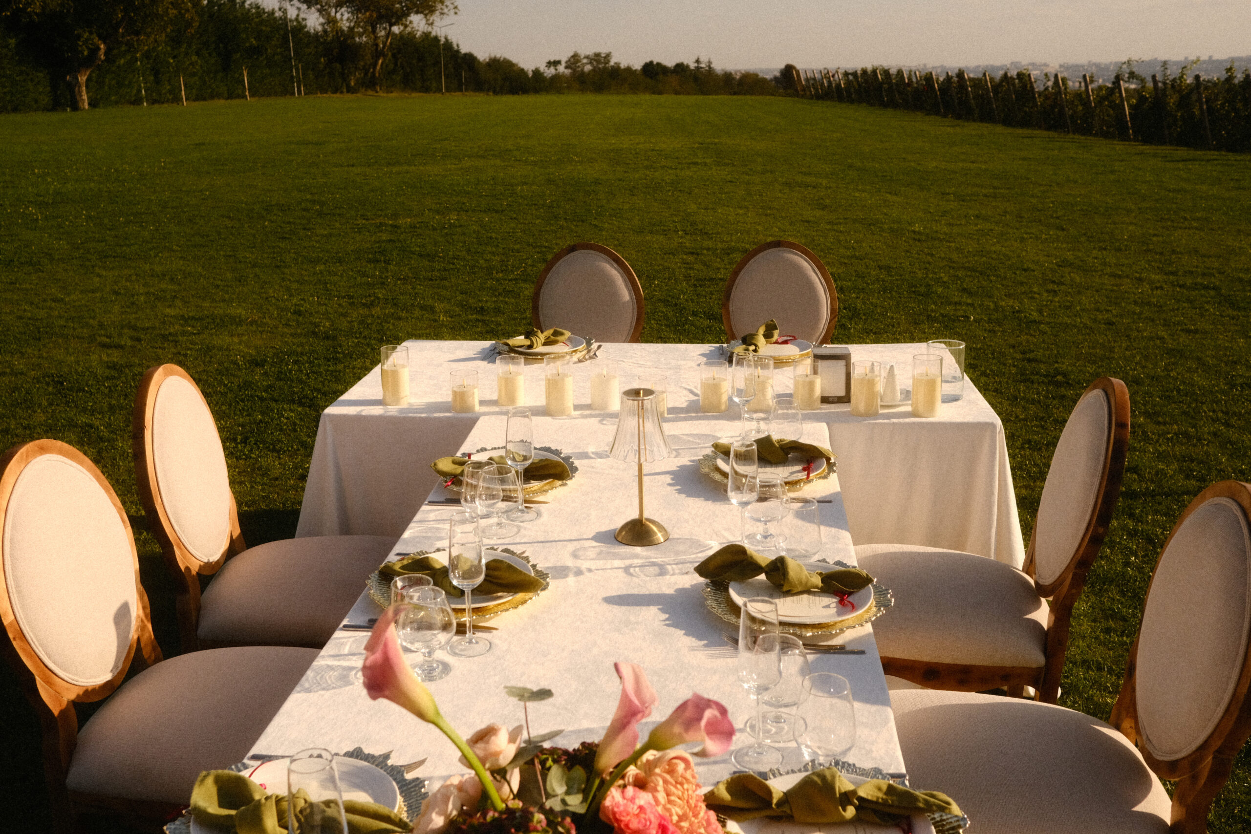 table set outdoor